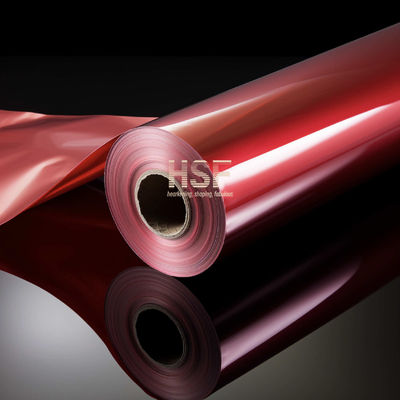 50 Mikron Opaque Rot PET Fluorosilikon Freisetzung Film Silicone Beschichtet Seite Wunde In