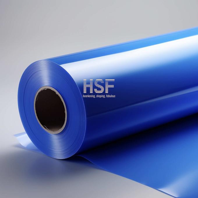 70Î¼m Opaque Blue MOPP Silicone Coated Release Film product sample