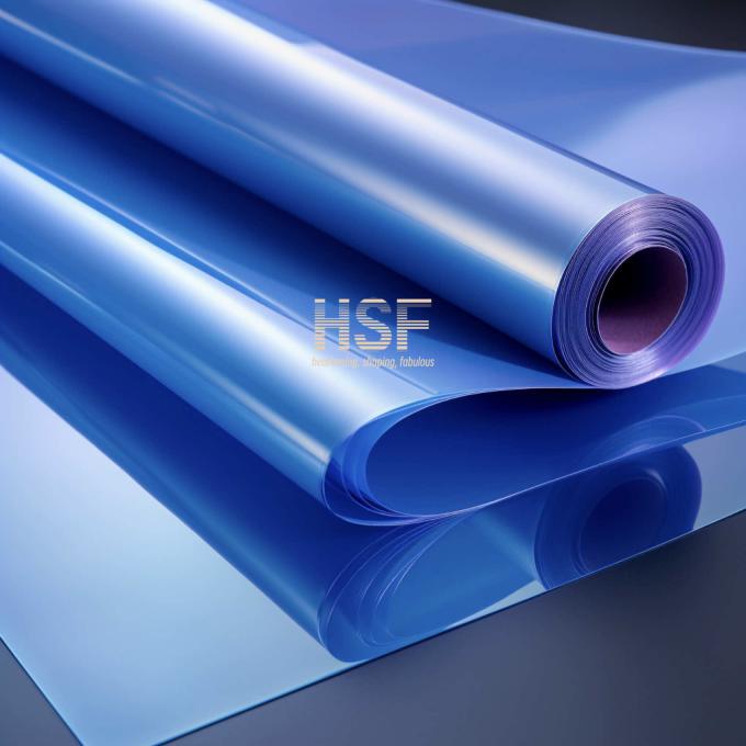 Close-up view of 20Î¼m Anti Static Shrink Film surface and texture