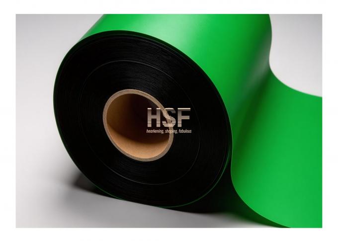 50Î¼m Green CPE Base Film product sample showing uniform color and smooth surface